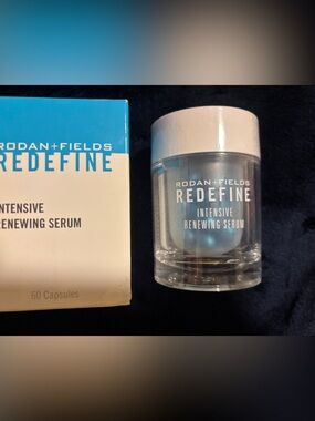 Rodan + Fields REDEFINE Intensive Renewing Serum - Silver and Blue Packaging